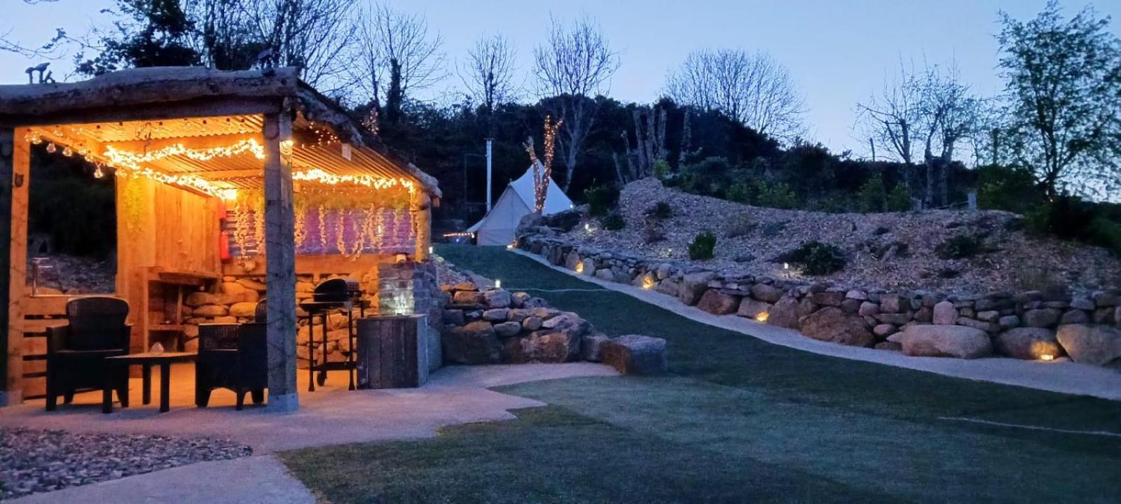 ホテル Fairy Cove At Rosemount Glamping カーリングフォード エクステリア 写真